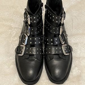 Topshop Buckle Boots